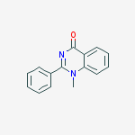 1-Methyl-2-phenylquinazolin-4(1H)-one结构式