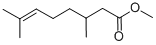 Structure of METHYL CITRONELLATE