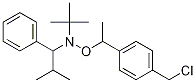 Structure of N-tert-Butyl-O-[1-[4-(chloroMethyl)phenyl]ethyl]-N-(2-Methyl-1-phenylpropyl)hydroxylaMine