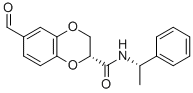 Structure of N-(1(S)-PHENYLETHYL)-6-FORML-2,3-DIHYDRO-1,4-BENZODIOXINE-2-(R)-CARBOXAMIDE