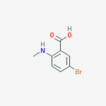 Structure of 5-bromo-2-(methylamino)benzoic acid(SALTDATA: FREE)