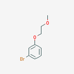 1-BROMO-3-(2-METHOXYETHOXY)BENZENE, 99%结构式
