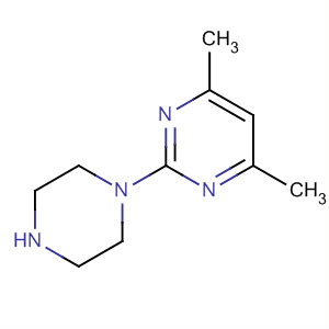 Structure of 1-(4,6-DIMETHYL-2-PYRIMIDYL)PIPERAZINE