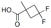 Structure of Cyclobutanecarboxylicacid, 3,3-difluoro-1-methyl-
