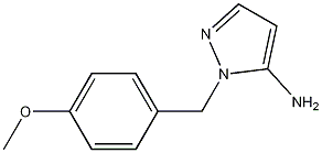 Structure of 1-(4-methoxybenzyl)-1H-pyrazol-5-amine