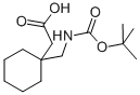 Structure of [1-(TERT-BUTOXYCARBONYLAMINO-METHYL)-CYCLOHEXYL]-ACETIC ACID