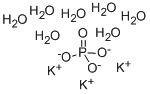 Structure of POTASSIUM PHOSPHATE TRIBASIC, HEPTAHYDRATE