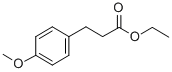 3-(4-METHOXY-PHENYL)-PROPIONIC ACID ETHYL ESTER结构式