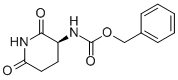 Structure of S-3-N-Cbz-amino-2,6-Dioxo-piperidine