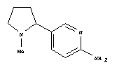 Structure of 5-(1-Methyl-pyrrolidin-2-yl)-pyridin-2-ylamine