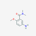 5-amino-2-methoxy-N,N-dimethylbenzamide(SALTDATA: FREE)结构式