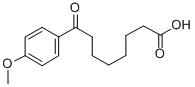 Structure of 8-(4-METHOXYPHENYL)-8-OXOOCTANOIC ACID