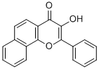 Structure of ALPHA-NAPHTHOFLAVANOL