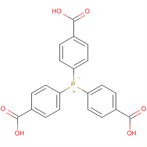 Structure of Benzoic acid, 4,4',4''-phosphinidynetris-
