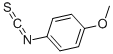 Structure of 4-METHOXYPHENYL ISOTHIOCYANATE
