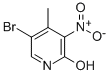 Structure of 5-BROMO-2-HYDROXY-3-NITRO-4-PICOLINE