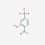 Structure of Ethanone, 1-[2-hydroxy-4-(trifluoromethyl)phenyl]-