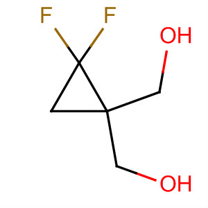 1,1-Cyclopropanedimethanol, 2,2-difluoro-结构式