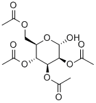 Structure of 2,3,4,6-Tetra-O-acetyl-a-D-mannopyranose