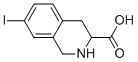 Structure of 7-IODO-1,2,3,4-TETRAHYDROISOQUINOLINE-3-CARBOXYLIC ACID