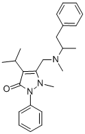 Structure of FAMPROFAZONE