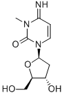 N(3)-methyl-2-deoxycytidine结构式
