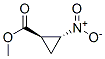 Structure of CYCLOPROPANECARBOXYLIC ACID 2-NITRO-,METHYL ESTER,TRANS-