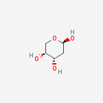 2-Deoxy-β-D-ribopyranose结构式