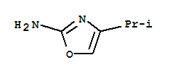 2-氨基-4-异丙基噻唑结构式