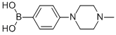 Structure of [4-(4-methylpiperazin-1-yl)phenyl]boronic acid