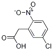 Structure of 2-(5-chloro-2-nitrophenyl)acetic acid