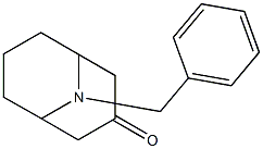 9-苄基-9-氮杂双环[3.3.1]壬烷-3-酮结构式
