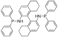 Structure of (R)-(+)-2,2-BIS(N-DIPHENYLPHOSPHINOAMINO)-5,5,6,6,7,7,8,8-OCTAHYDRO-1,1-BINAPHTHYL