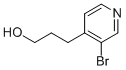 3-BROMO-4-(3-HYDROXYPROPYL)PYRIDINE 的化学结构式
