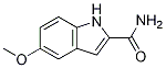 1H-Indole-2-carboxaMide, 5-Methoxy-结构式