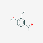 Structure of 1-(3-Ethyl-4-hydroxyphenyl)ethanone