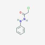 2-Chloro-N'-phenylacetohydrazide结构式