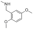 N-(2,5-DIMETHOXYBENZYL)-N-METHYLAMINE结构式