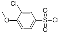 Structure of 3-Chloro-4-methoxybenzenesulfonyl chloride