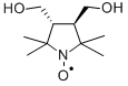 Structure of (3R,4R)-rel-3,4-Bis(hydroxymethyl)-2,2,5,5-tetramethyl-1-pyrrolidinyloxy