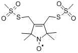Structure of 3,4-Bis-(methanethiosulfonyl-methyl)-2,2,5,5-tetramethyl-2,5-dihydro-1H-pyrrol-1-yloxy Radical