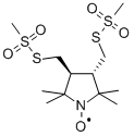Structure of Trans-3,4-Bis(methylmethanethiosulfonylmethyl)-2,2,5,5-tetramethylpyrrolidin-1-yloxyl Radical