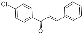 (2E)-1-(4-Chlorophenyl)-3-phenyl-2-propene-1-one结构式