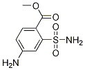 4-氨基-2-氨基磺酰基苯甲酸甲酯结构式