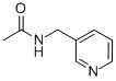 Structure of 3-(ACETAMIDOMETHYL)PYRIDINE