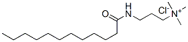 trimethyl-3-[(1-oxododecyl)amino]propylammonium chloride结构式