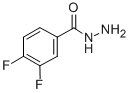 Structure of 3,4-DIFLUOROBENZOIC ACID HYDRAZIDE