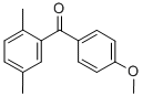Structure of 2,5-DIMETHYL-4-METHOXYBENZOPHENONE