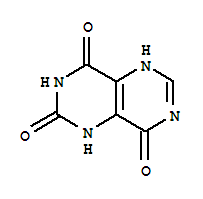 Structure of 1,5-dihydropyrimido[5,4-d]pyrimidine-2,4,8(3H)-trione
