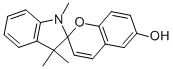 Structure of 1,3,3-TRIMETHYL-6-HYDROXYSPIRO(2H-1-BENZOPYRAN-2,2-INDOLINE)